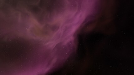 nebula gas cloud in deep outer space, abstract colorful background