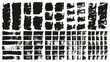 Flat Sponge Regular Artist Brush Short Background & Straight Lines Mix High Detail Abstract Vector Background Ultra Mix Set 
