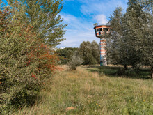 Abandoned Airport Tower Among The Trees