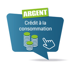 Poster - Logo crédit à la consommation.