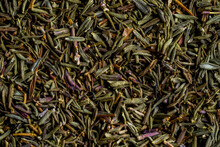 Closeup Of Dried Thyme