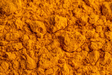 Closeup Of Curry Powder