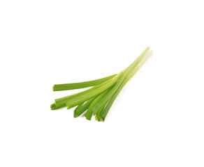 Green onion isolated on the white background