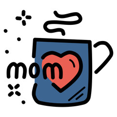 Wall Mural - mothers' day mug