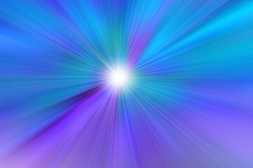 abstract blue background with rays