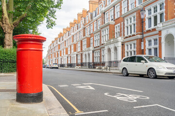 Wall Mural - July 2020. London. Street scene , South Kensington London England