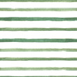 © yashroom - Hand drawn watercolor seamless striped pattern in green colors.