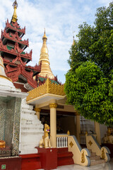 Canvas Print - Shwedagon Paya pagoda Myanmar