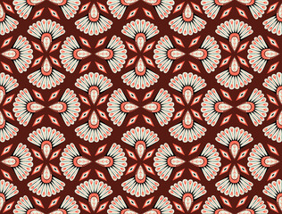 Perfect geometric pattern for decoration and textiles. small motif for decoration and clothing fabrics