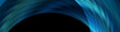 Dark blue glossy circles geometric abstract tech background. Vector art banner design