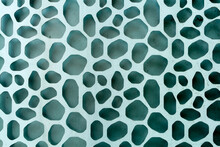 Abstract Background Pattern Of Water Bubbles In Iron