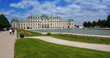 Belvedere Palace Park. Vein. Austria.