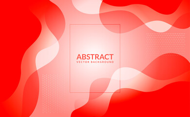 Wall Mural - creative soft red fluid gradient background