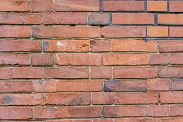 Poster - red brick wall