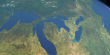 Great Lakes In America In Planet Earth