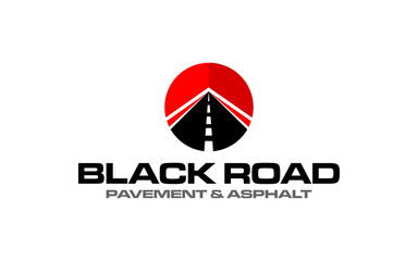 Wall Mural - Illustration graphic vector of Asphalt repair, roadwork, pavement logo design template