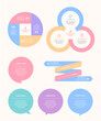 © Mango - A colorful infographic template for presentation slides.