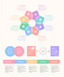 A collection of various commonly used infographic styles.

