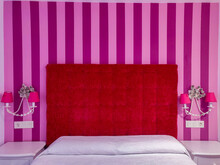 Illustration Of A Pink Room