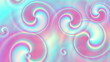 Liquid holographic swirl shapes abstract background