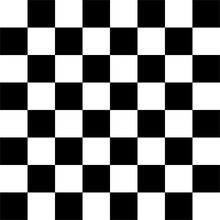 CHESSBOARD AND CHECKERBOARD BLACK AND WHITE SQUARES