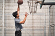 © imtmphoto - young asian basketball player attempting a dunk