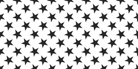 Canvas Print - vector pattern of stylized stars for design and textile