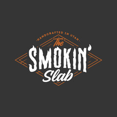 The Smoking slab custom t shirt design