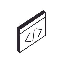 website page with code