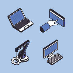 web development icon collection