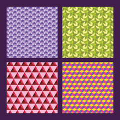 Canvas Print - colorful geometrics patterns