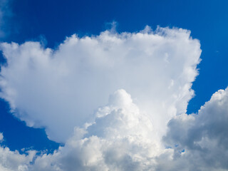 sky and cloud with blue sky