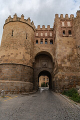 Wall Mural - Puerta de San Andres one of the entrances to the ancient city of Segovia