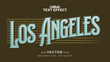 © Crealive.Studio - Editable text style effect - Retro Los Angeles text style theme