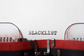 Poster - Blacklist concept view