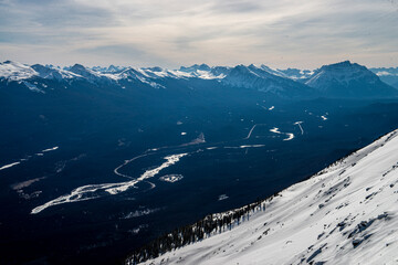 Wall Mural - Canada landscapes in winters