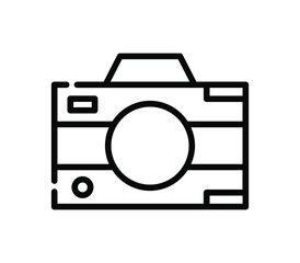 Canvas Print - Camera icon