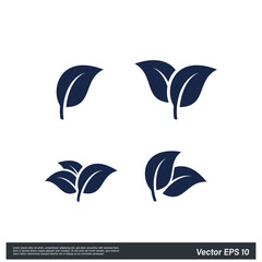 Sticker - plant leaf icon 