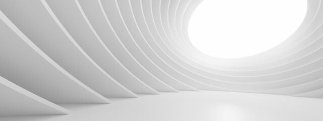 Wall Mural - abstract futuristic empty floor and room sci-fi corridor with light for showcase,room,interior,displ