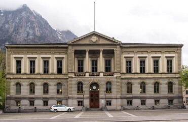 Rathaus in Garus, government building