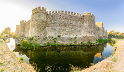 Mamure Castle view in Anamur Town