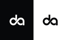 Initial DA Modern Monogram And Elegant Logo Design