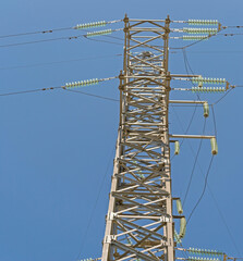 electric tower high voltage post