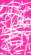Absract Graffiti Poster.Graffiti Illustration.Pink Graffiti.Graffiti Background.Typography Vector Illustration.Modern Art.Street Art