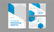 © Vector Latif - Bifold Corporate Brochure template design with business idea layout