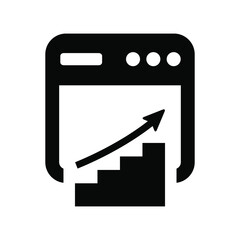 Wall Mural - page ranking icon