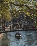 Fototapeta Big Ben - Amsterdam Summer Travel