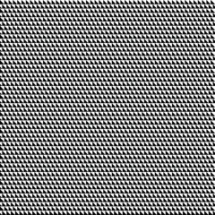 Wall Mural - Seamless Monochrome Pattern. Repeating geometric tiles from triangles
