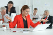 © aletia2011 - group of successful business people  working   in modern office