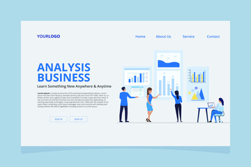  Business template with design